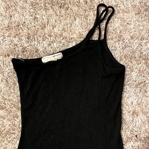 One shoulder tank top